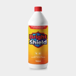 Bright Shield 4-in-1 Antibacterial Cleaner 700ml – Powerful Clean & Protect for Toilets, Urinals, & Ceramic Surfaces
